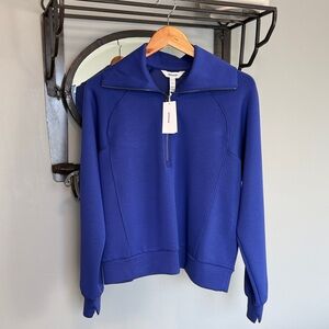 NWT SPANX Air Essentials Half Zip Sweatshirt